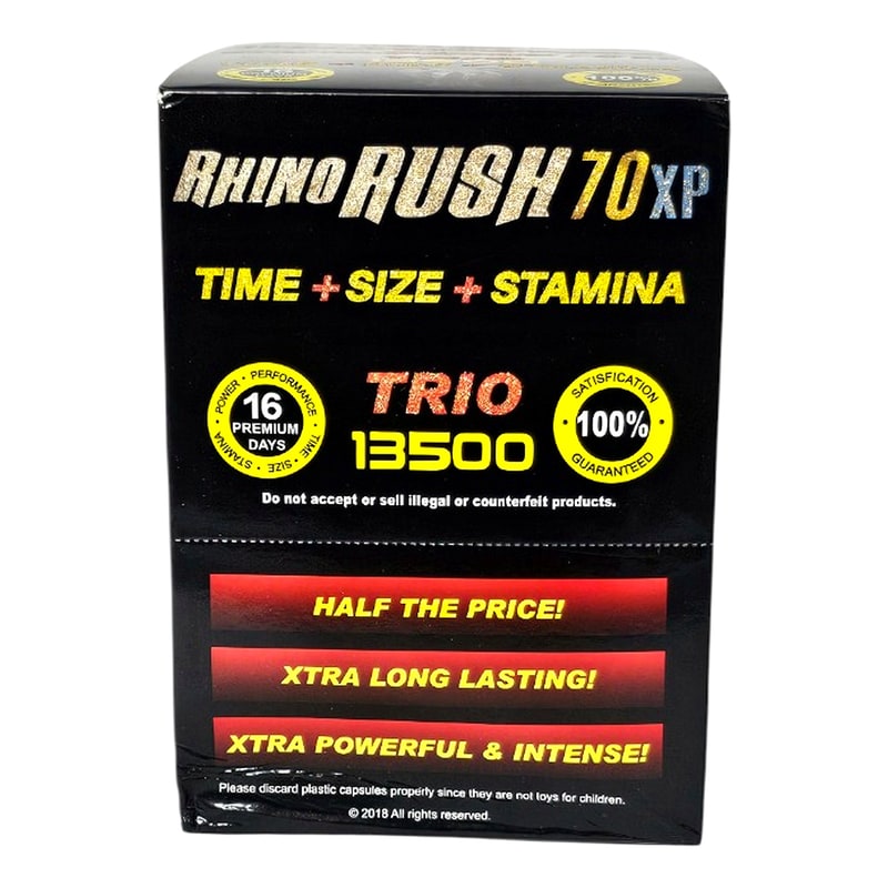 Rhino Rush 70 Trio 15ct 3pk