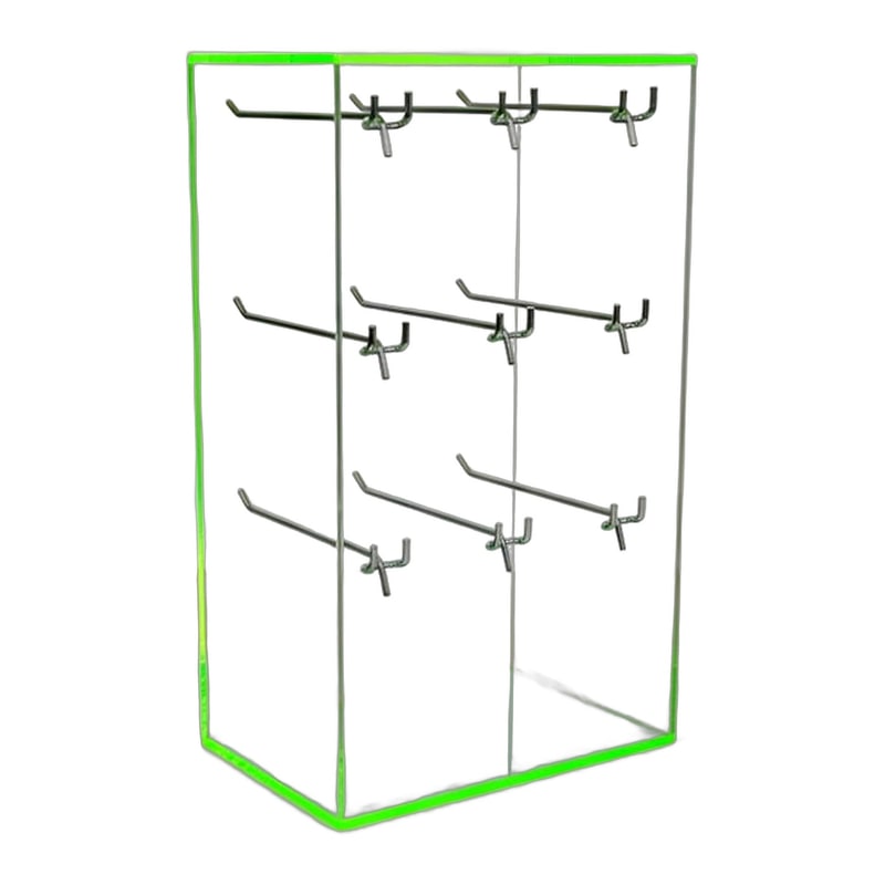9 Hooks HB Display