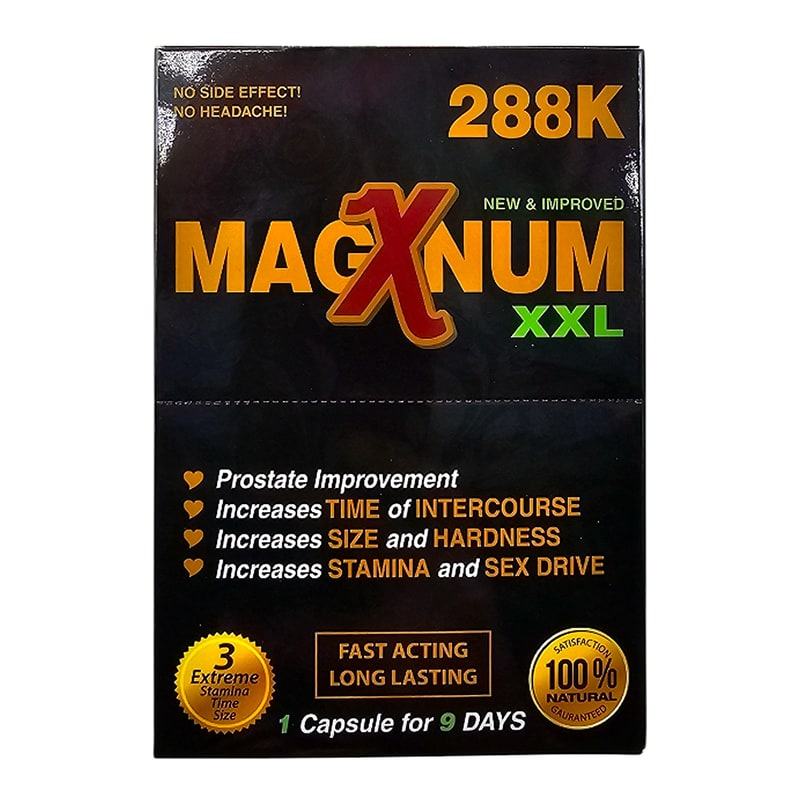 Magnum - X 288k XXL Black 24ct Box