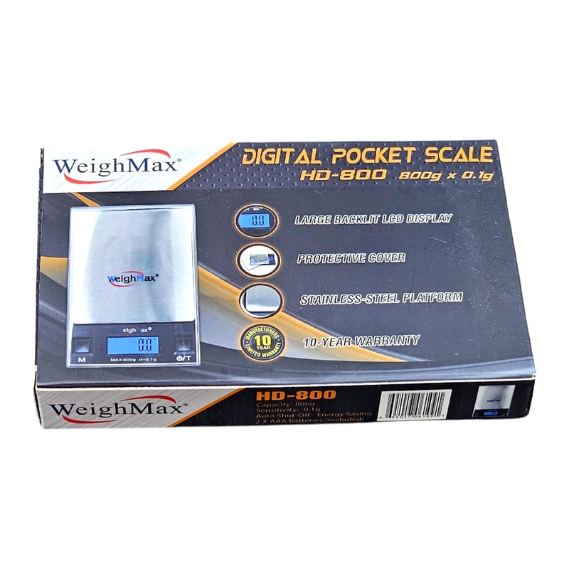WeighMax Scales-HD800 0.1g