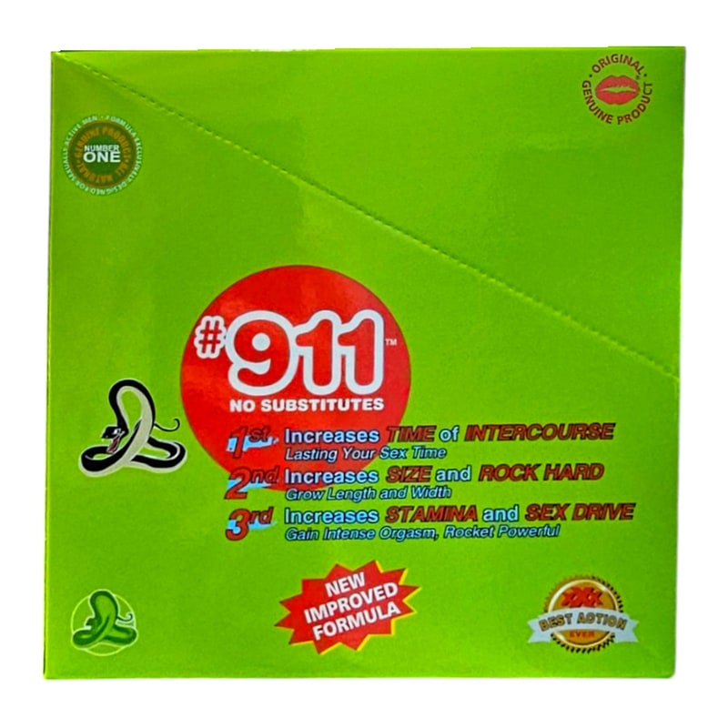 #911 No Sub. 24ct Pills