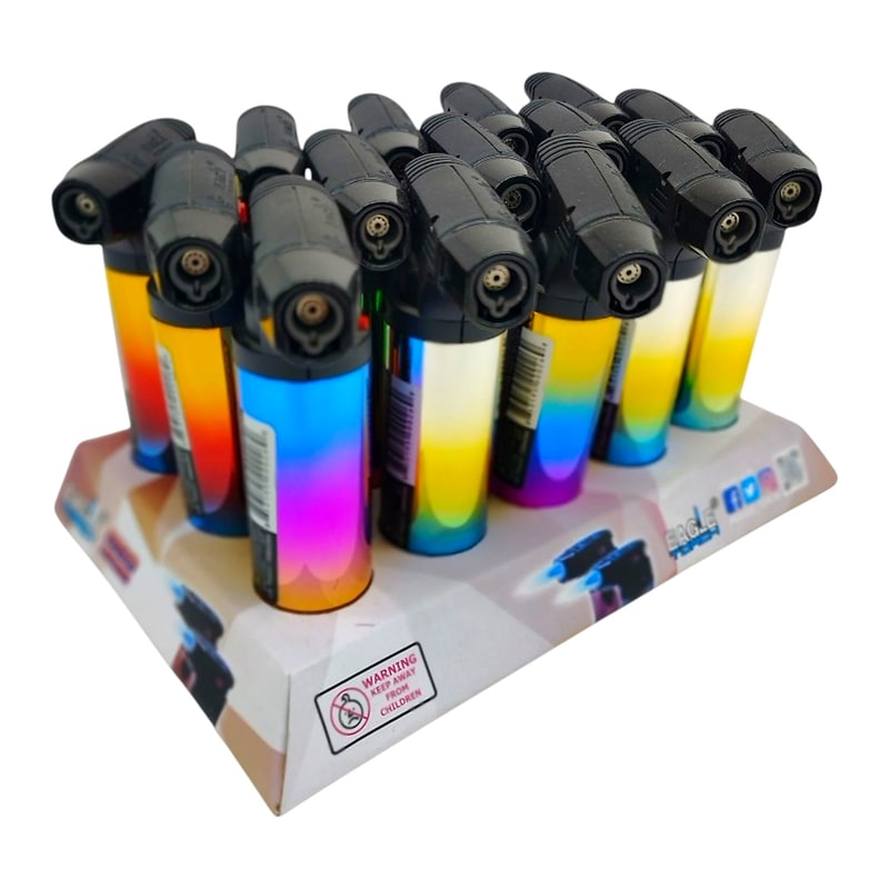 LTR Eagle Lighter PT101NCR 4" Neon Chrome