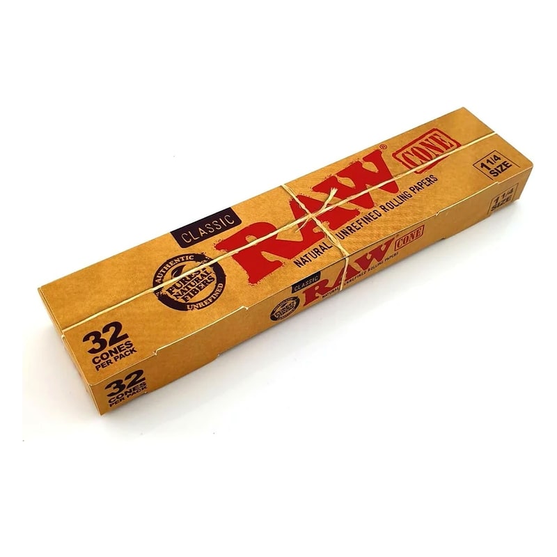 Raw Classic Cone King Size 32ct