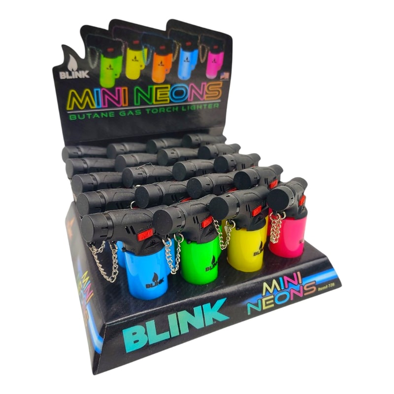 Lighter Blink Mini Neons #728 12ct