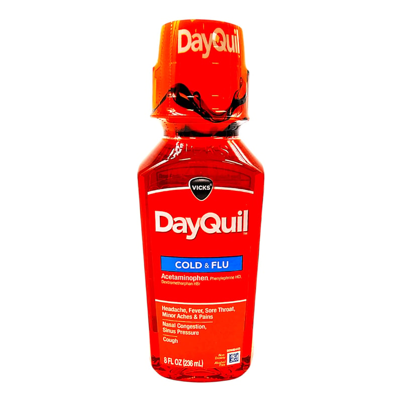 Dayquil Original Liquid 8oz Bottle