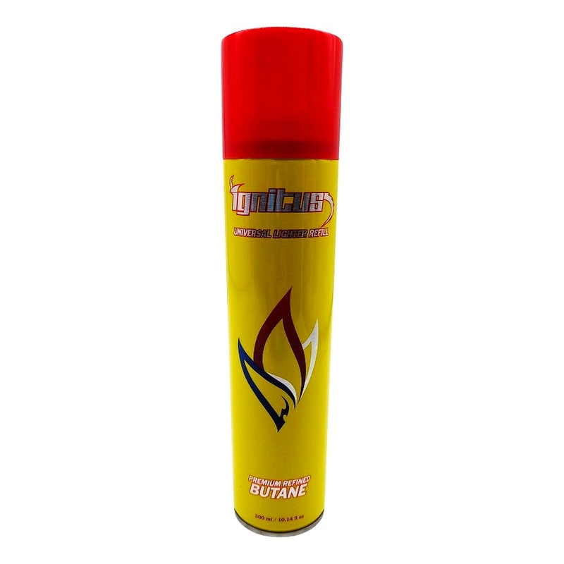 Ignitus Universal Premium Refined Butane Fuel 300ml