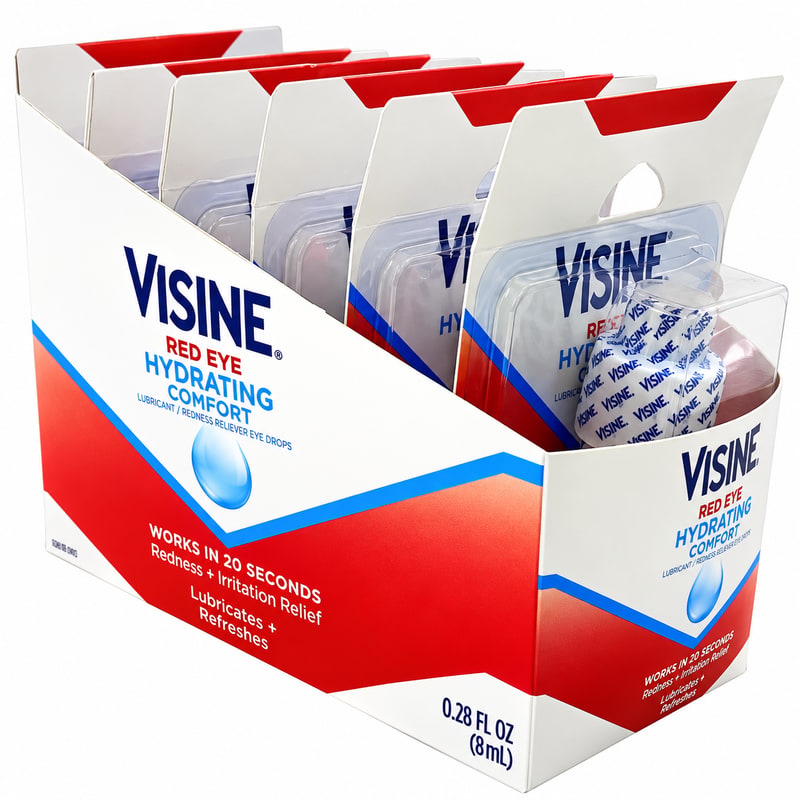Visine Red Eye 8ml 6ct Box