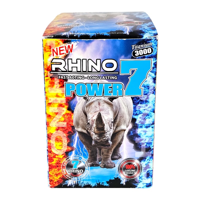 Rhino7 Power Titanium 3000 24ct
