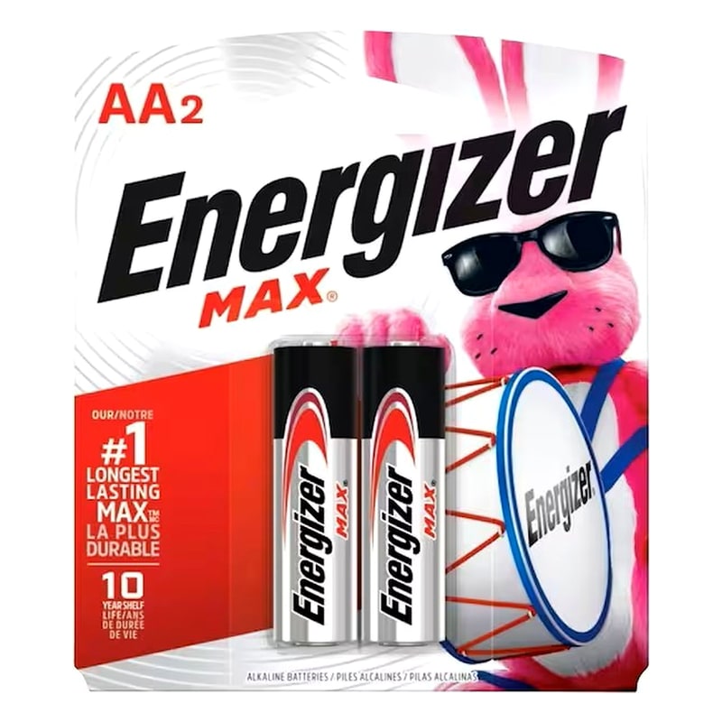 Energizer Max AA Battery 2pk