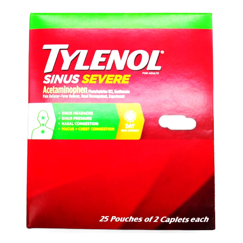 Tylenol Sinus Severe 30ct 2pk
