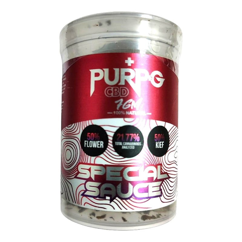 Purp-G Flower 7G-CBD-Special Sauce