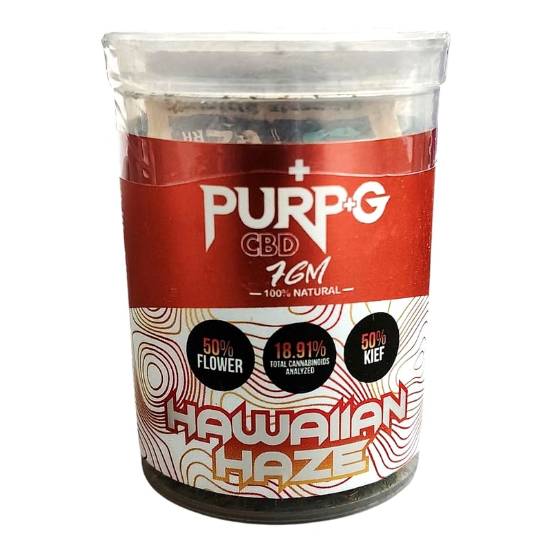 Purp-G Flower 7G-CBD-Hawaiian Haze