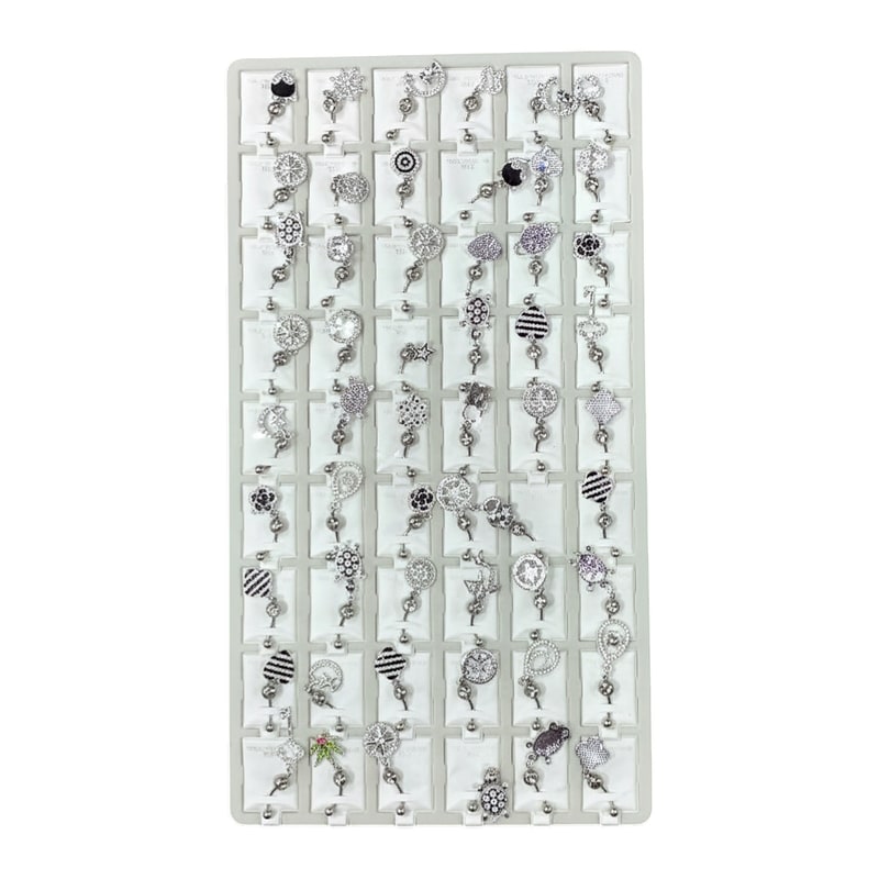 Body Jewelry Card-131008-54ct-Single Hoops