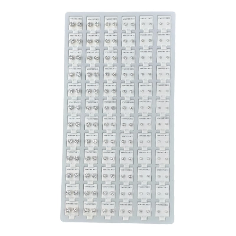 Body Jewelry Card-216001-72ct-Pentagon Earings