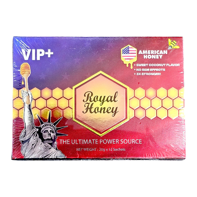 VIP+ Royal Honey American Honey 12ct