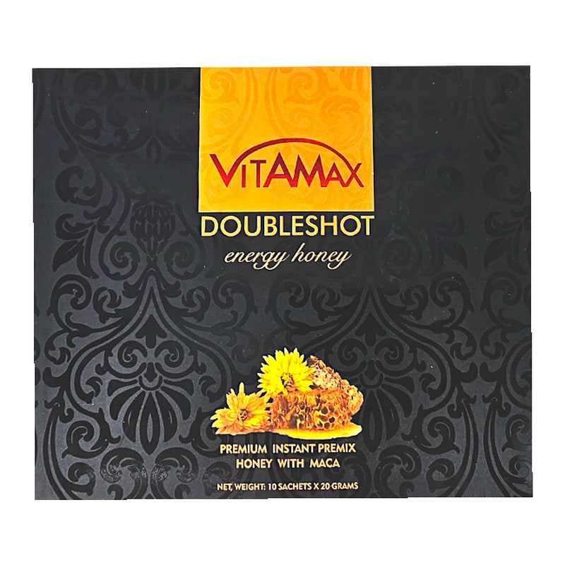 Vitamax Doubleshot Energy Honey 12ct Box