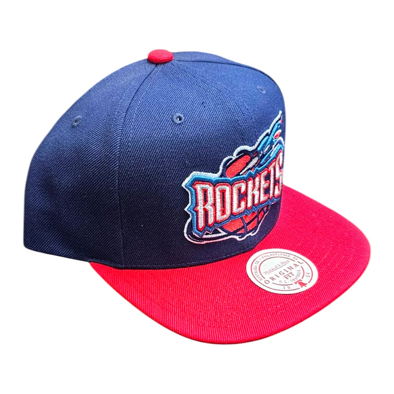 Licensed Sports Caps-HHS3267-Navy/Red-Rockets