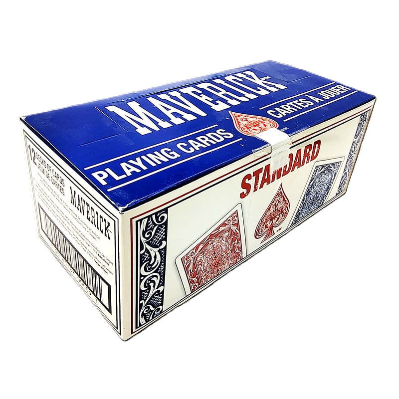Playing Cards 12ct Box-Maverick