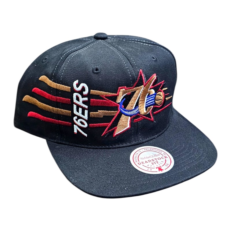 Licensed Sports Caps-6HSSSH21229-P76BLCK-OS-76ers