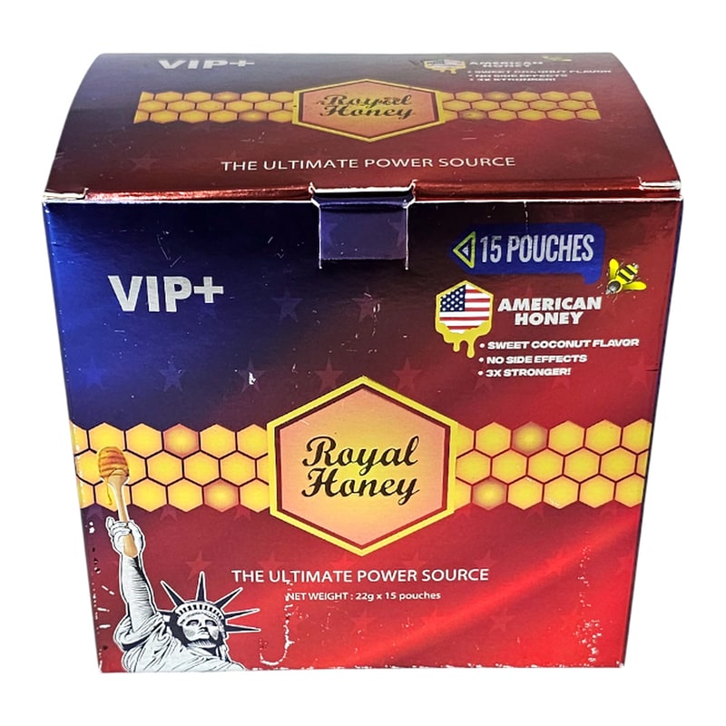 Royal American Honey 15 pouches