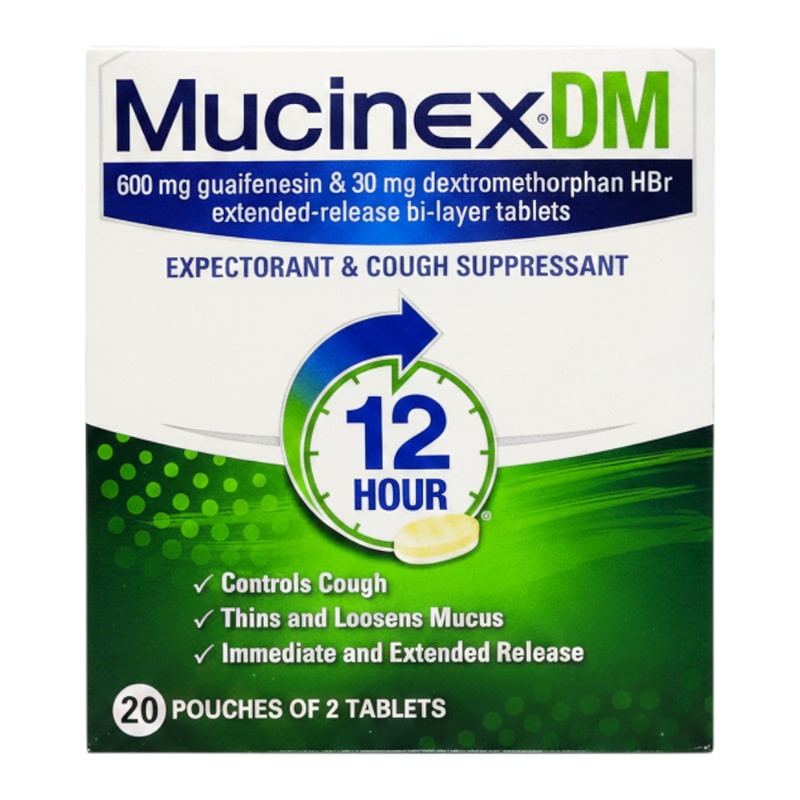 Mucinex DM 20ct 2pk Box