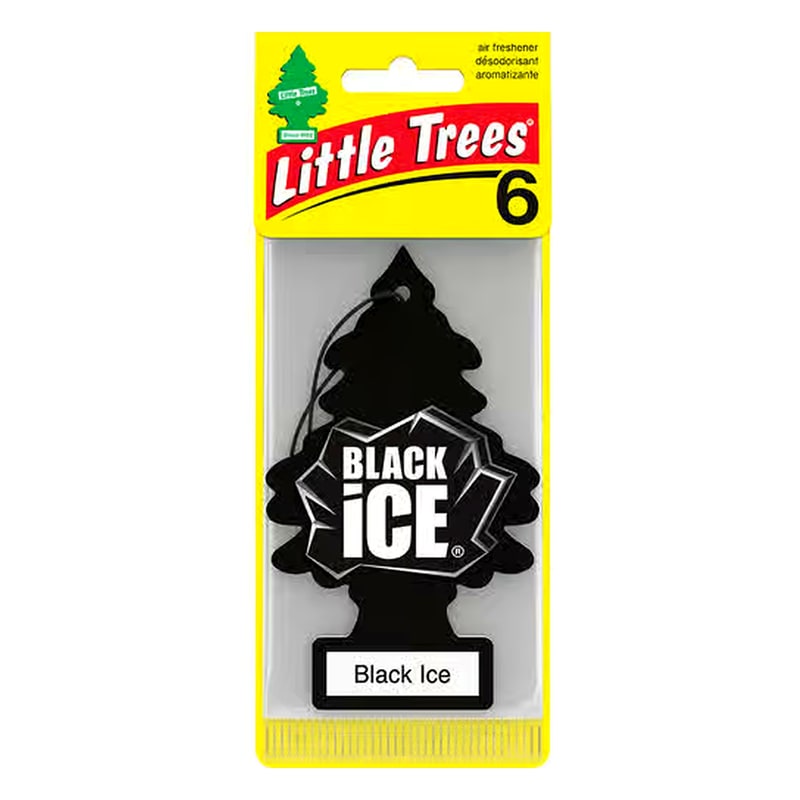 Little Tree Hanging Car Freshner-Black Ice