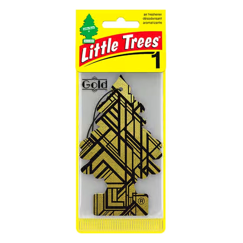 Little Tree Hanging Car Freshner-Gold