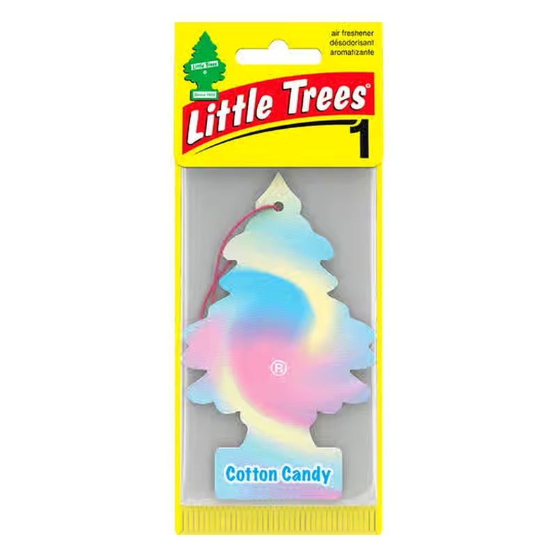 Little Tree Hanging Car Freshner-Cotton Candy