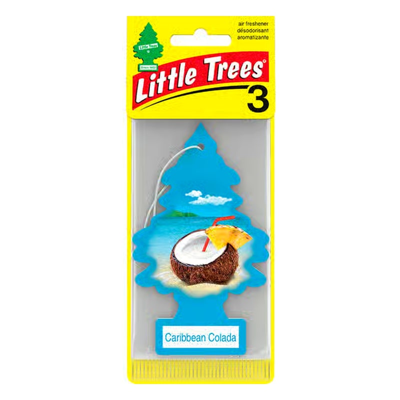Little Tree Hanging Car Freshner-Caribbean Colada