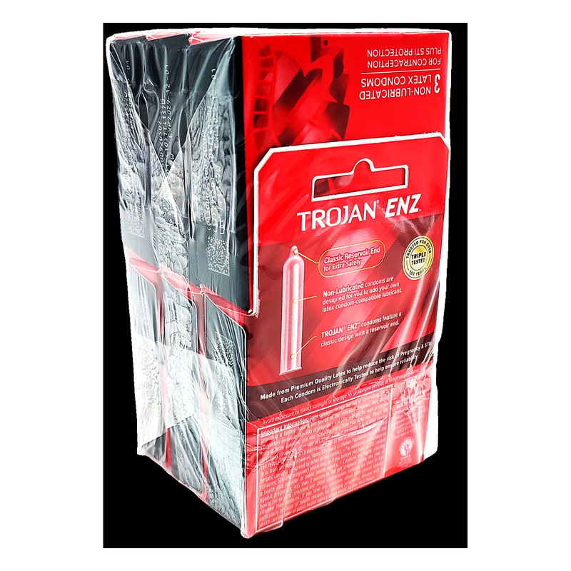 Trojan ENZ Red 6ct