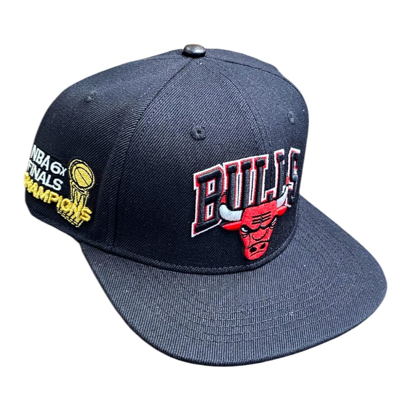 Licensed Sports Caps-BCB756007-BLK-Bulls