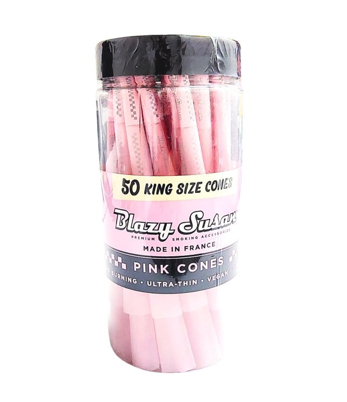 Blazy Susan King Size Cones 50ct-Pink