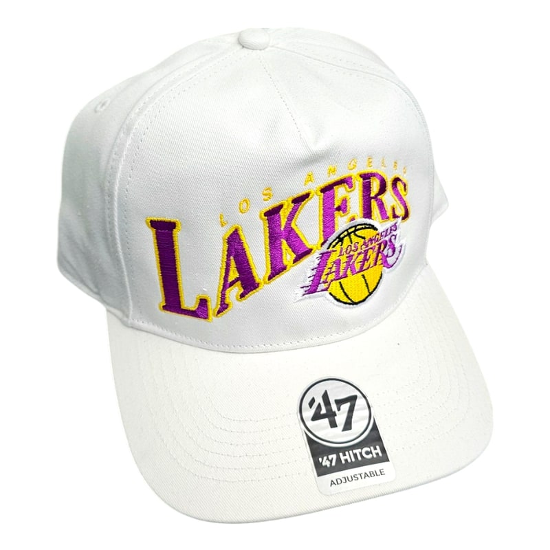 Licensed Sports Caps-K-WAVEH12GWP-WH-Lakers