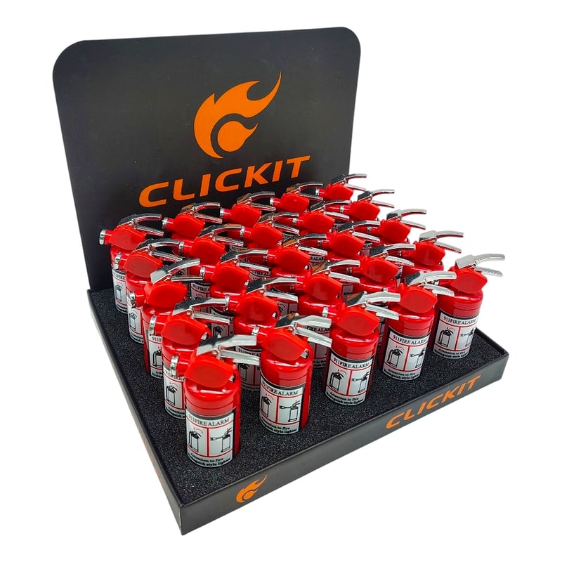 Click It Lighter Fire Extinguisher Flame GH-6337