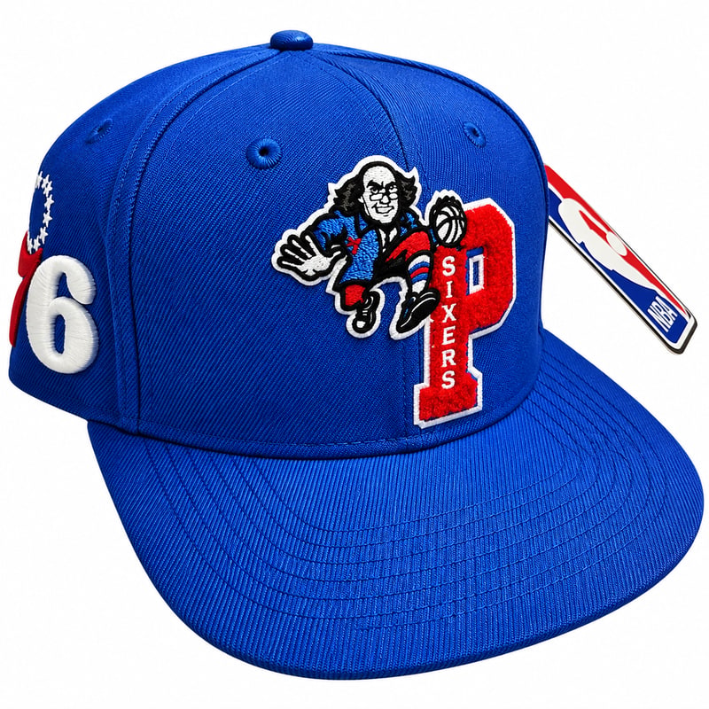 Licensed Sports Caps-BP7754418-RYB-76ers
