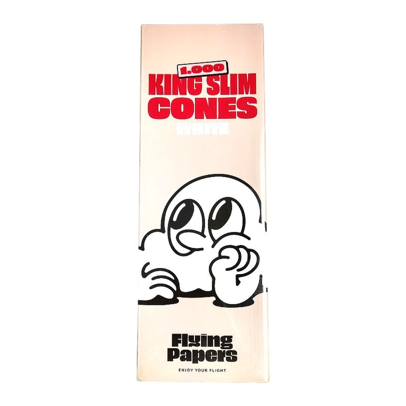 Flying Paper Rollin Cones King Size 1000ct-White