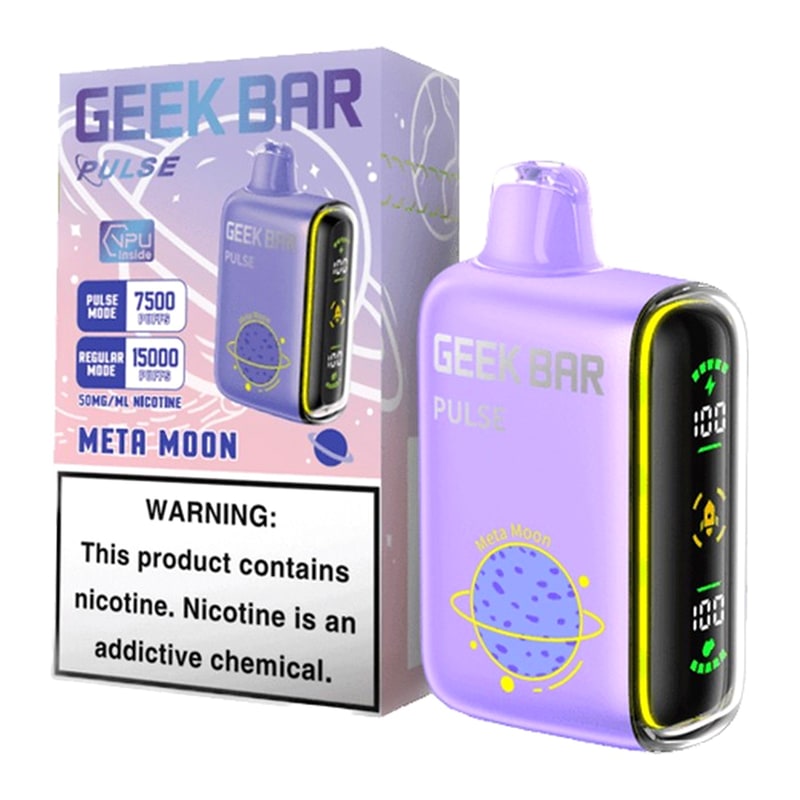 Geek Bar Pulse 15000 5ct Box-Meta Moon