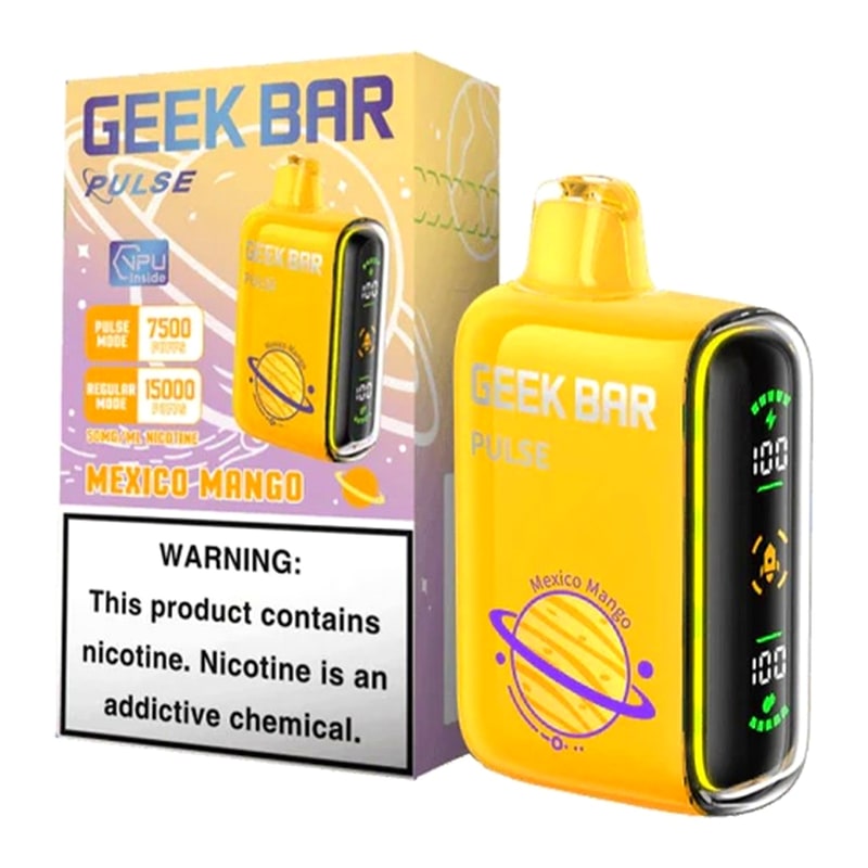 Geek Bar Pulse 15000 5ct Box - Mexico Mango