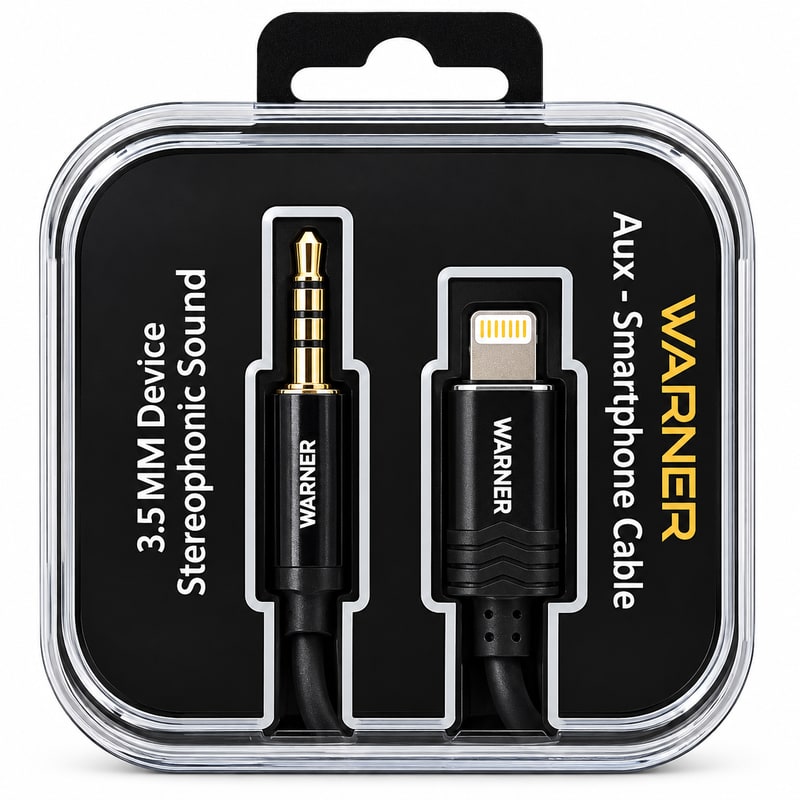 Deluxe AUX to I Phone Audio Cable