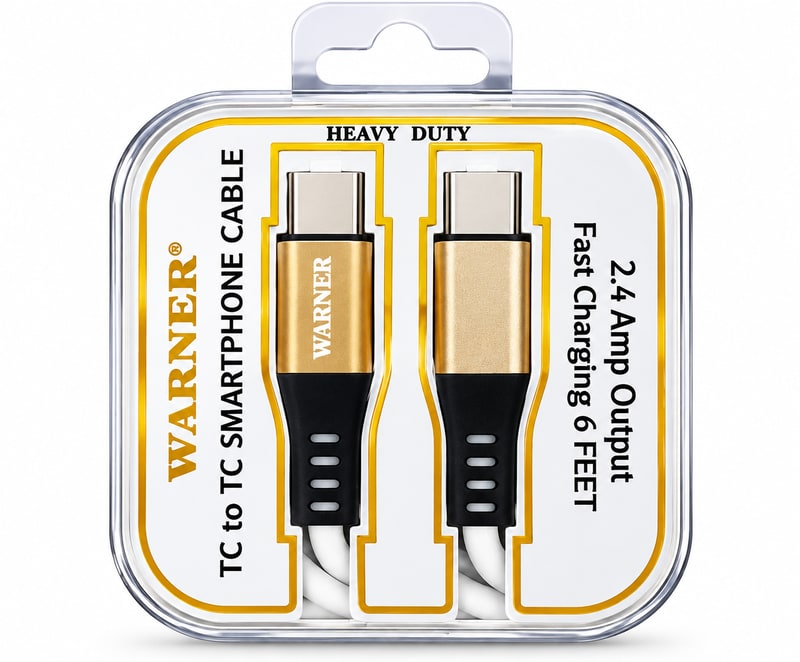 Deluxe Type C to Type C Cable