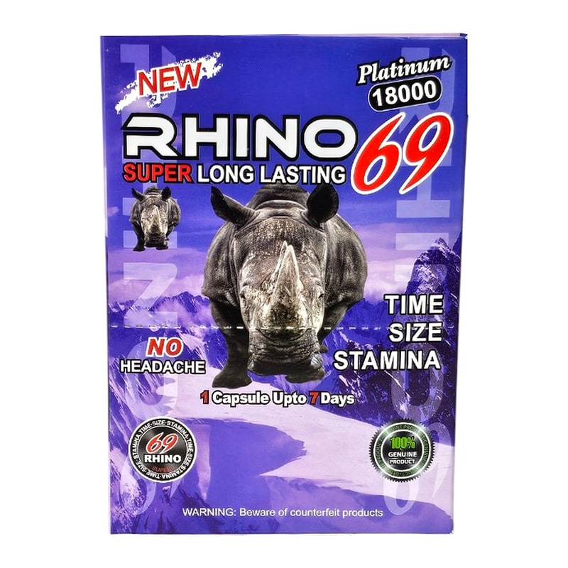 New Rhino 69 18000 3D 24ct