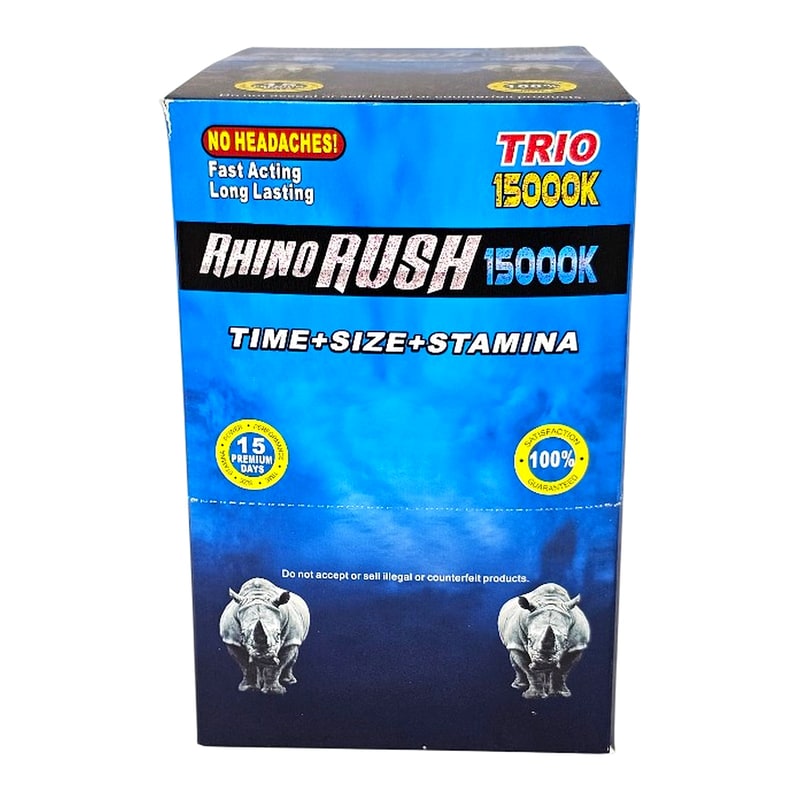 Rhino Rush Trio 15000K 15ct