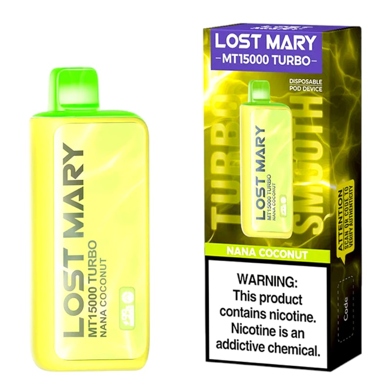 Lost Mary MT15000 Turbo 5ct Box-Nana Coconut