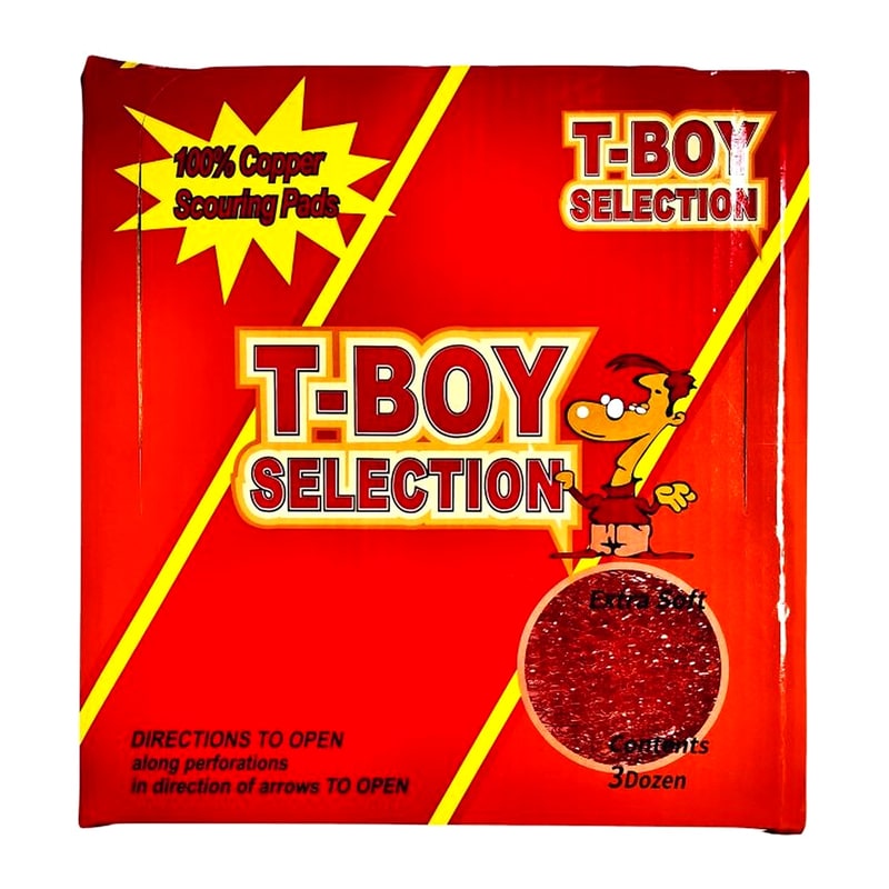 T Boy Copper Scrubbers 36ct
