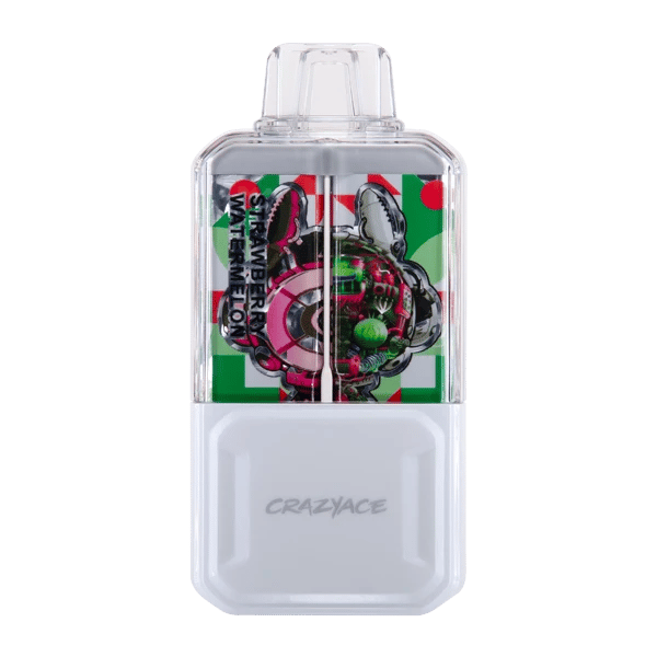 CRAZYACE 15000 Dual Tank Dual Mesh-Strawberry Watermelon