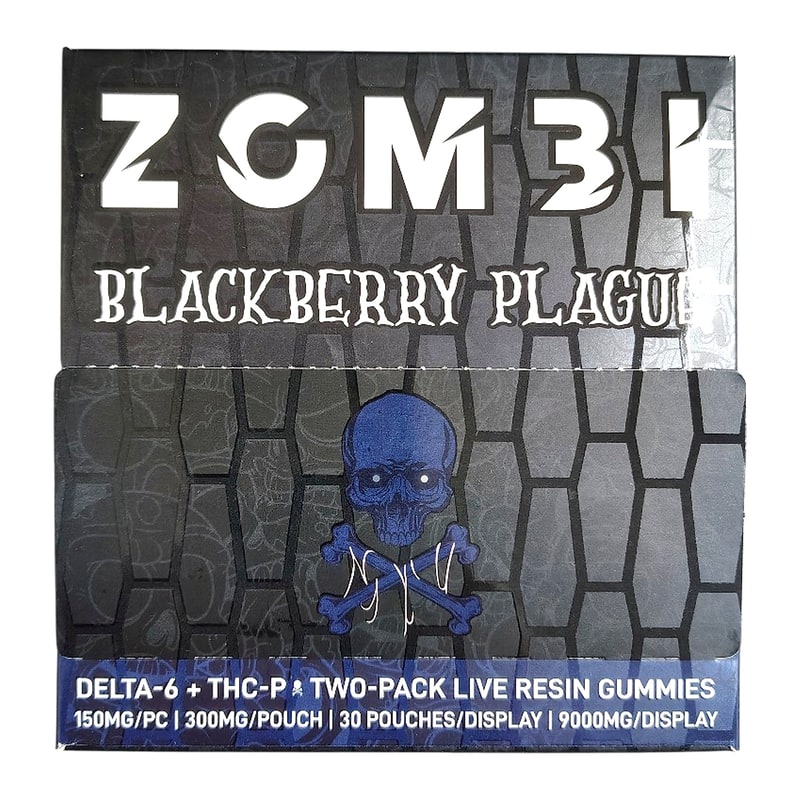 Zombi Death Drops Gummies D6 9000mg