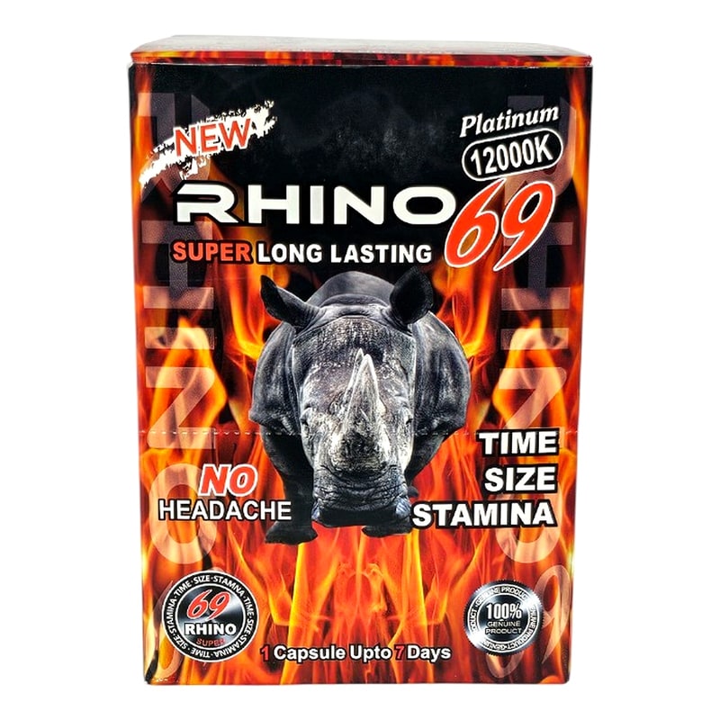 Rhino 69 Platinum 12000K 3D 24ct