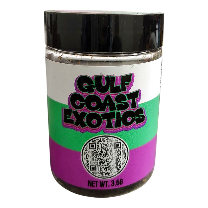 Gulf Coast Exotics Flower 3.5g -Hybrid-Mac 1