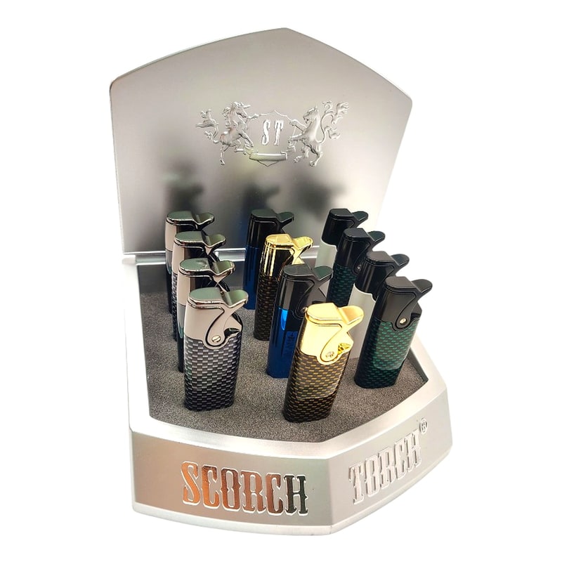 Scorch-61742 Straight up Torch Lighter 12ct