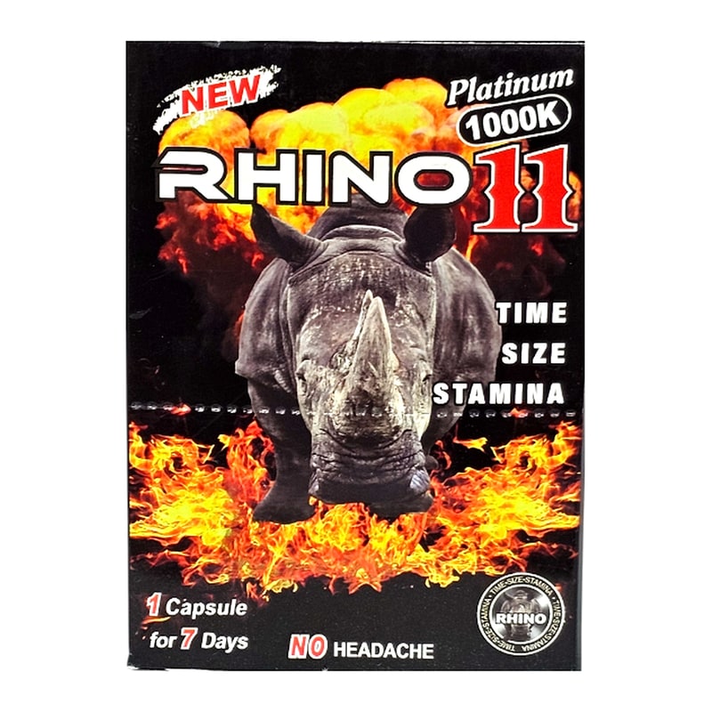 Rhino 11 Platinum 1000k 2pk 24ct